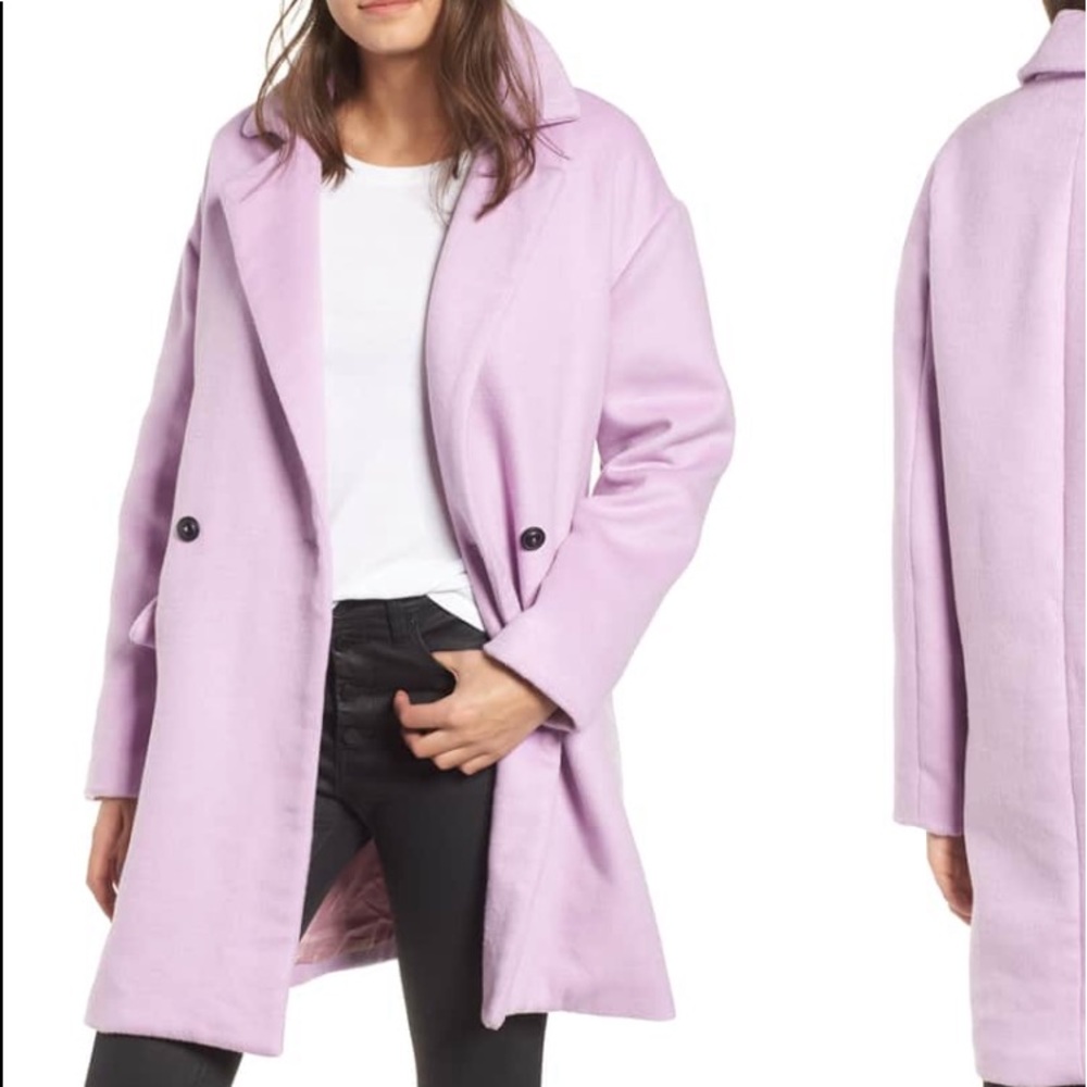 Warm Lilac overcoat